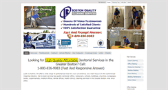 Desktop Screenshot of bostonqualitycleaningservices.com